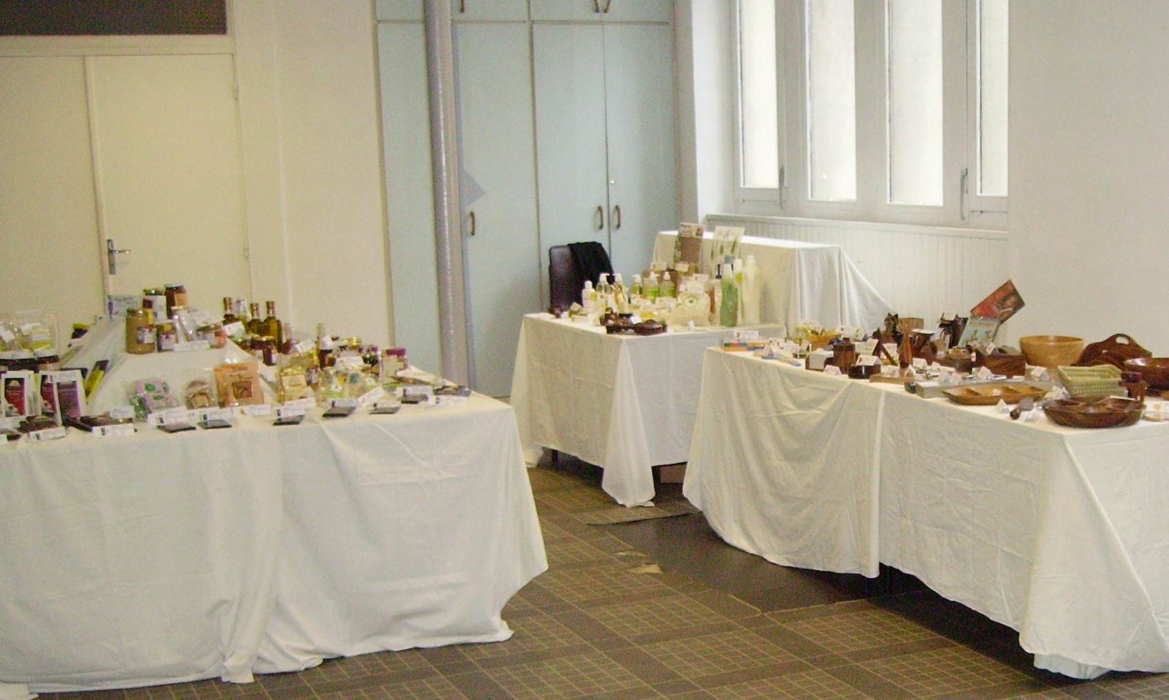 Ambiance de l'expo-vente